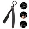 Ipetboom Folding Beard Shaver Razor Handle Manual Beard Shaving Tool Durable for Men Grooming Fathers and Friends view 2