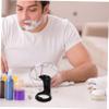 FOMIYES 2pcs Beard Brush Holder Shaving Razor Stand Durable Organizer for Men Grooming Essentials Compact Lightweight Design Easy Maintenance for Travel view 2