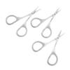 TOYZFRIENDY Travel Lightweight and Compact Men's Beard Scissors Set 3pcs Stainless Steel Makeup Scissors and Nose Hair Trimmer view 1