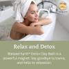 Blessed Earth Detox Clay Bath, 100% Pure Sodium Bentonite Therapeutic Grade  Cleansing and Purifying, by Evenbetternow LLC, 4 lb (64 oz) view 2