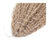 SOPAMI Wigs Human Hair Hair Brazilian Braids Hair Natural Blonde Hair for Black Woman Long Braiding Hair Pelucas De Mujer Pelo Humano(02_28INCHES) view 3