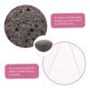 Baluue 3pcs Facial Makeup Removal Sponge Pore Cleaner Face Scrub Brush Exfoliating Sponges view 3