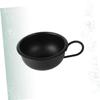 minkissy 2pcs Metal Shaving Bowl for Men Shaving Cream Soap Bowl for Home Salon Use Compact Design for Easy Storage Essential Grooming Tool for Every Man view 3