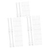 FOMIYES 175pcs Transparent Hair Roller Elastic Bands for Women No Damage Hair Perm Rods Innovative Clasp Design for and Dyeing view 1