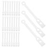 FOMIYES 175pcs Transparent Hair Roller Elastic Bands for Women No Damage Hair Perm Rods Innovative Clasp Design for and Dyeing view 3