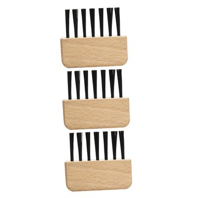 Beatifufu 3pcs Comb Cleaner Tool Efficient Hair Brush Cleaning Brush for Easy Removal of Embedded Hair Comfortable Grip and Salon Use