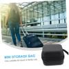 Baluue 1pc Essential Oil Carrying Case Compact Essential Oil Bottle Organizer Travel Bag Pu Material for Easy Storage and Portability view 4