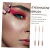 Mikinona Bulk Eye Shadow Brushes Set 3pcs Eyeshadow Makeup Brush Applicator Comfortable Lightweight Non-slip for All Occasions view 3