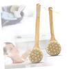 Anneome 1pc Handle Bristle Bath Brush Back Scrubber for Deep Cleansing Exfoliation Handle for Hard Reach Areas Gentle Skin for Men Women view 2