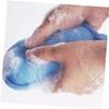 HAKIDZEL 4pcs Double-sided Bath Sponge Exfoliating Shower Body Scrubber for Boys and Girls Gentle Cleaning and Relaxation for Green Colors view 2