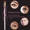 300 Pack Disposable Mascara Wands for Eyelash Extensions Eye Lash Applicators Makeup Brushes Tool kits, Crystal Pink Handle view 3