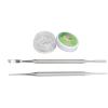 Kuuleyn Ingrown Toenail Correction Kit Alloy Stainless Steel Includes 10PCS 20mm Corrector Strips Brace Double Ended Pedicure File and Toenail Lifter for Home Pedicure view 3