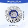 4 Pcs Heat Cap For Deep Conditioning Hair Cap For Oil Treatment Deep Double Layer Aluminum Foil Heat Cap Reusable Aluminum Foil Heat Heated Shower Cap For Home Salon Use Hair Dyeing view 2