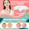 Pacify 8 Pcs Silicone Forehead Wrinkle Patches, Reusable Anti Wrinkle Silicone Patches for Smoothing Forehead Face Wrinkles & Fine Lines Overnight view 2
