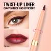 Oulac Waterproof Lipliner Pencil - Smooth and Creamy, Retractable Lip Makeup for Precision Application, Vegan & Cruelty-Free, LL07 Heartfelt view 3