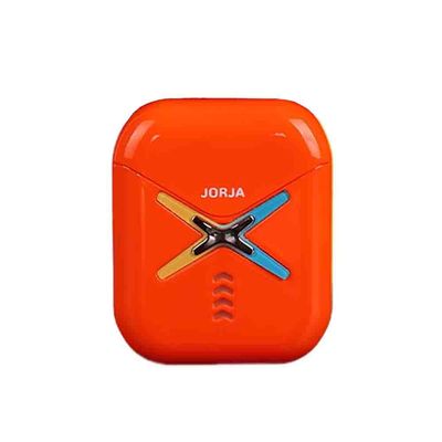 Mini Portable Travel Electric Shaver for Men, IPX7 Waterproof Wet Dry Charging Razor with LED Display, Magnetic Shaver Head (Orange)