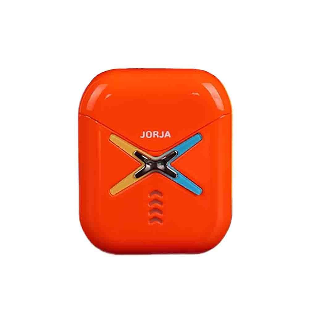 Mini Portable Travel Electric Shaver for Men, IPX7 Waterproof Wet Dry Charging Razor with LED Display, Magnetic Shaver Head (Orange)
