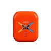 Mini Portable Travel Electric Shaver for Men, IPX7 Waterproof Wet Dry Charging Razor with LED Display, Magnetic Shaver Head (Orange) view 1