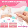 Pacify 6 Pack Silicone Chest Wrinkle Pads Reusable Wrinkle Patches Overnight Anti Chest Wrinkles from Side Sleeping view 2