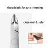 BE-TOOL Cuticle Nippers Cuticle Trimmer Stainless Steel Professional Nail Cuticle Trimmer Sharp Blade Cuticle Remover Scissors Pedicure Manicure Tool for Fingernails and Toenails view 4