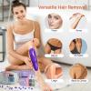 BLITZWAX Brazilian and Bikini Waxing Kit for Women, Hard Wax Warmer for Face, Legs and Body, At Home Hair Removal Kit, Beginner Friendly, Effective on Coarse Hair, Pool Swirl Design view 4