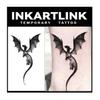 INKARTLINK Semi Permanent Tattoo 2 Sheets Winged Dragon view 1