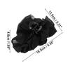VOCOSTE Classic Elegant Hair Clips Hairdo Clip for Women 6.50"x5.31"x1.89" Black 1 Pc view 4