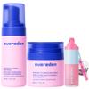 Evereden Happy Kids Skin & Lips Routine - Multi-Vitamin Face Wash & Face Cream Peach & Tinted Lip Oil Sakura Pink Set - Clean & Vegan Skin Care for Kids 3+ - Moisturizing, Nourishing, & Protective view 1