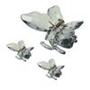 VOCOSTE Grace Butterfly Hair Clips Hairdo Clips for Women 3.03"x2.17"x2.01" Gray Green 3 Pcs view 1