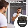 Boar Bristle Beard Brush - Boar Bristle Beard Brush | Portable Beard Brush For Men With Handle, Facial Hair Styling For Oil And Balm Application, Suitable For Home, Traveling And Barber Shop view 3