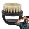 Beard Brush - Smooth Beard Styling Brush | Material Portable Beard Brush, Versatile Use Travel Beard Comb, Boar Bristle Beard Brush for Home, Traveling, Barber Shop, Men, Saloon, Office view 1