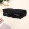 VOCOSTE 1 Pc Women Medium Mesh Octagonal Cosmetic Bag for Outdoor Activities Black view 2