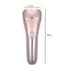 3 in 1 Electric Bikini Trimmer for Women Hair Groomer Painless Removal Non Allergenic Rechargeable Bikini Clipper with 3 Heads Pink view 2