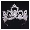TRUSTTWO Bridal Wedding Hair Accessories Silver Crystal Hair Crown Alloy Diamond Crown Women's Fashion High-end Atmospheric Headdress The New(HG580) view 1