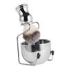 NOLITOY 1set Beard Accessories Shaving Brush and Bowl Kit for Men Stainless Steel Shave Mug and Brush Set Grooming Tools for Comfortable Shaving Experience view 1