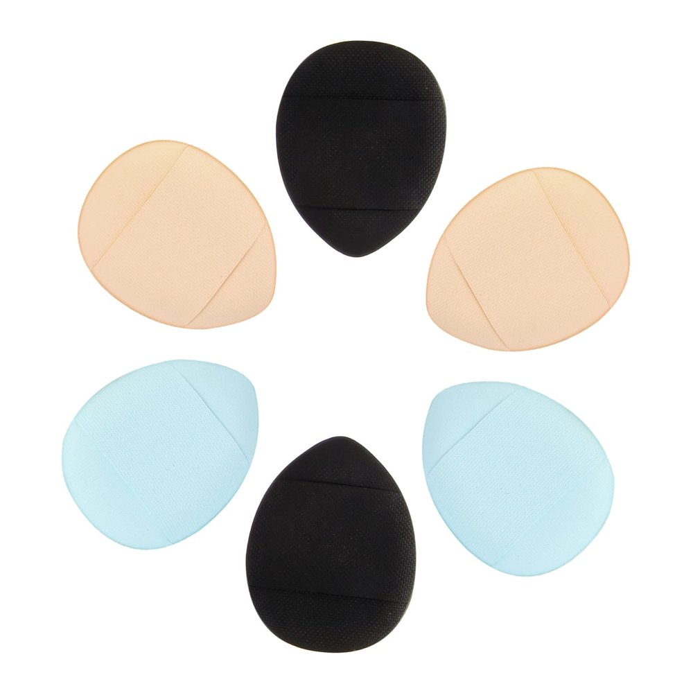 Mikinona 18pcs Mini Powder Puff for Wet Dry Use Fluffy Facial Applicators for Liquid Powder Cosmetics Skin-friendly Cosmetic Cushions for Daily Makeup Care