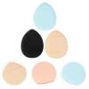 Mikinona 18pcs Mini Powder Puff for Wet Dry Use Fluffy Facial Applicators for Liquid Powder Cosmetics Skin-friendly Cosmetic Cushions for Daily Makeup Care view 3