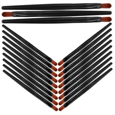 Beatifufu 100pcs Lip Brush Disposable Makeup Tools Lipstick Lip Gloss Applicators Portable Gentle for Skin Types