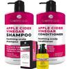 BELLISSO Apple Cider Vinegar Hair Serum Oil and Apple Cider Vinegar Shampoo and Apple Cider Vinegar Conditioner view 1