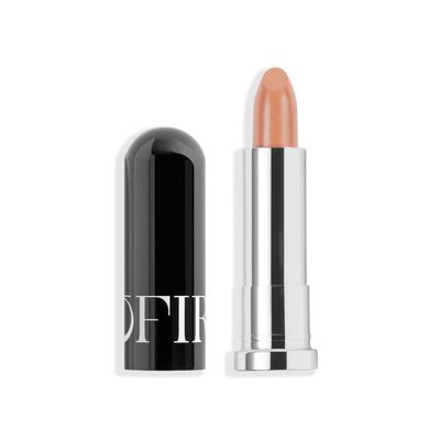 OFIR Lip Rouge Satin Hydrating Lipstick | Full Coverage Cream Lipstick Long Wear | Lightweight Lip Satin Finish with Shea Butter Apricot Oil | What eh-ver! - Neutral Brown 0.12 oz