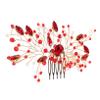 BESTYASH Bridal Rhinestone Hair Comb Accessory for Women Wedding Hair Ornament Handmade Decoration for Brides Elegant Side Comb for Bridal view 1