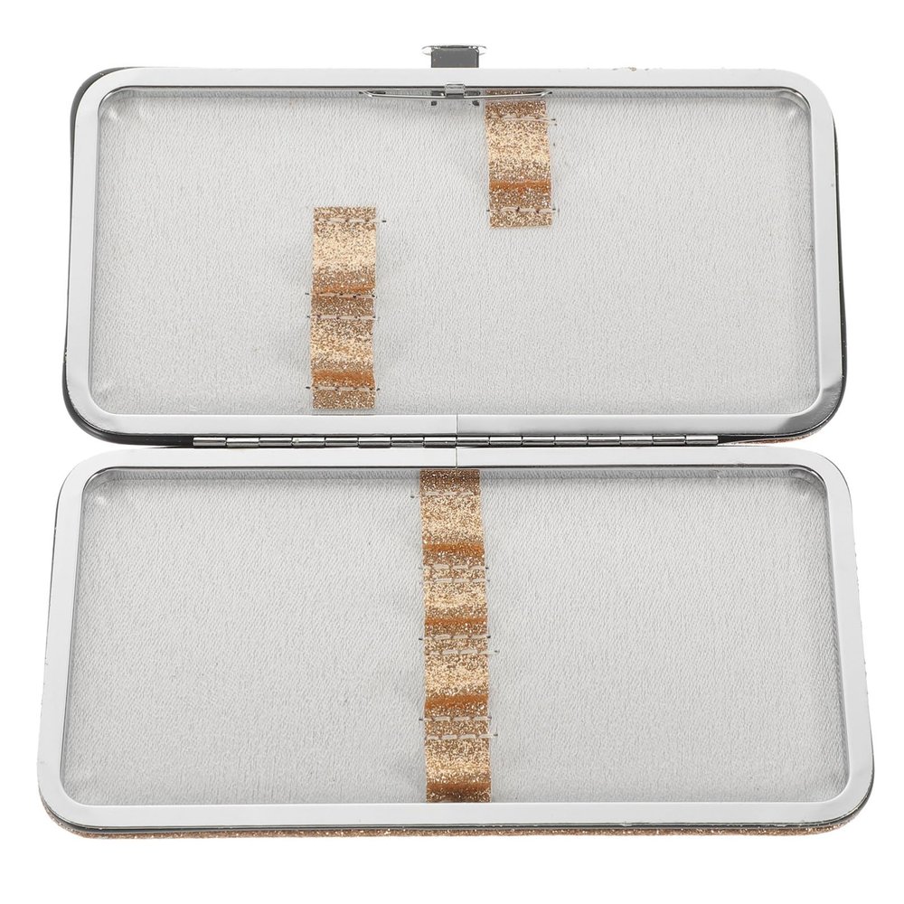 Mikinona Eyelash Tweezers Case Tweezer Storage Pouch Lash Tool Holder Compact Mini Travel Size Organizer
