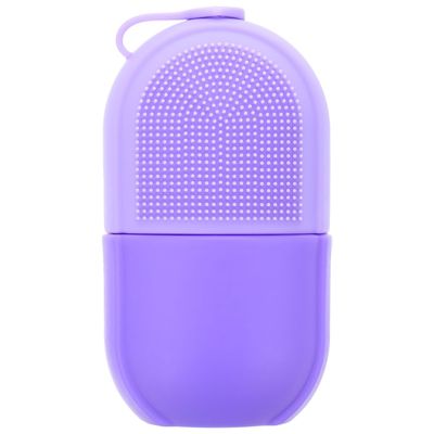 Baluue Silicone Ice Grid Massager 5.12 Inch Skin Care Face Roller for Puffiness Reduction and Soothing Facial Massage at Home and Travel