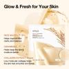 ANUA Rice 70 Glow Collagen Mask, Overnight Face Mask for Glass Skin, Ceramide, Collagen Facial Mask, Skin Moisture Barrier, Tightening Care, Natural Color, Korean Skin Care (38g, 4ea) view 3