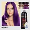 BNM Health Hair Dye Shampoo for Gray Hair  3-in-1 Natural Color, Shampoo & Conditioner  Ammonia-Free, Long-Lasting  500ml  Quick & Easy Coverage for Men & Women (Purple) view 2