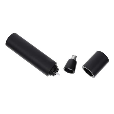 Anneome 1pc Electric Nose Hair Trimmer USB Rechargeable Ear Hair Remover for Men Women Quiet Design Portable Nose Cleaner for Comfortable Grooming Black