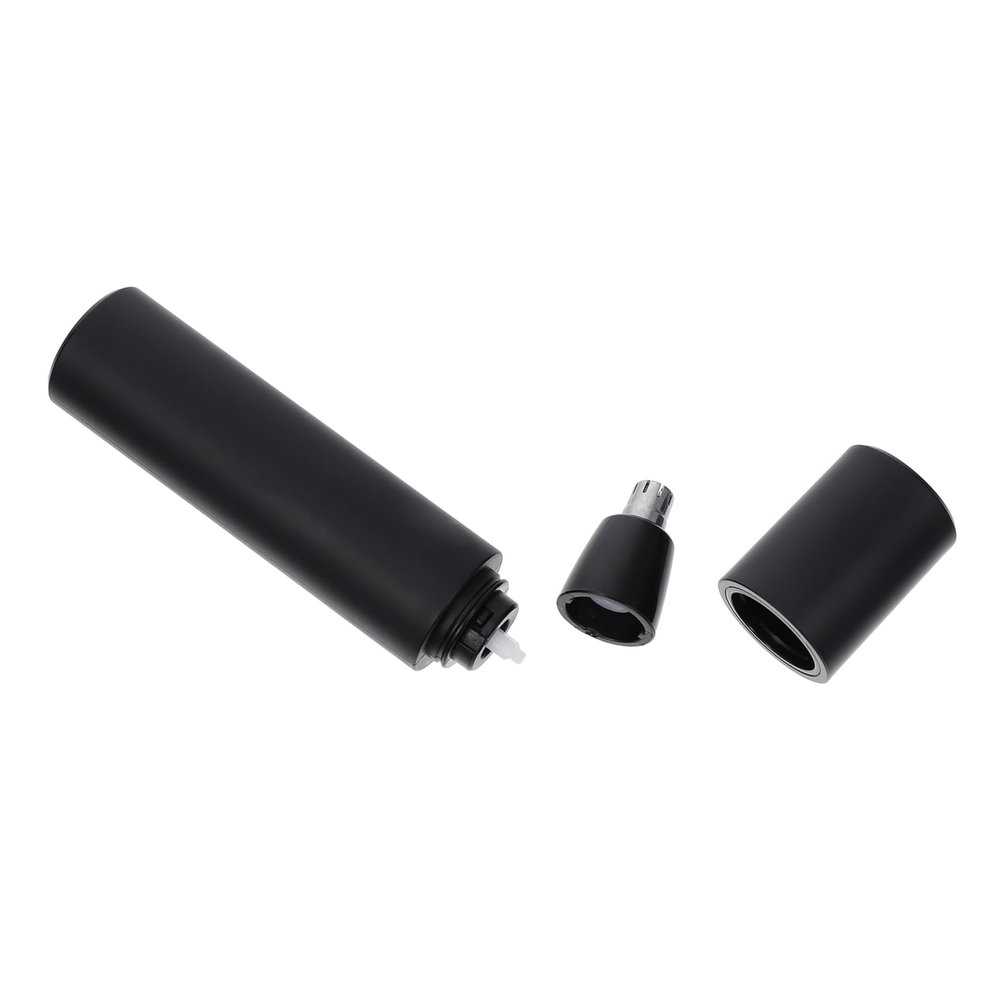 Anneome 1pc Electric Nose Hair Trimmer USB Rechargeable Ear Hair Remover for Men Women Quiet Design Portable Nose Cleaner for Comfortable Grooming Black