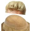 Healthlif Swiss Lace Hair System For Mens Toupee Human Hair Pieces Hair Replacement For Men Hair System Human Hair Lace Mens Hair Piece6x9-100% light to Medium density#22R Light Blonde view 1