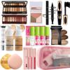 All in One Makeup Kit for Women Full Kit,Travel Makeup Kit for Teens,Make Up Gift Set with Everything,Foundation Eyeshadow Lip Gloss Eyebrow Blush Contour Powder, Christmas Makep Gift Set-B view 1