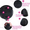 LQGIUSZI Ponytail Body Wave Drawstring Ponytail Human Hair Extensions Natural Black 12-26Inch Long Wave Brazilian Remy Hair Clip in Ponytail Hairpieces for Women Ponytails(16 Inch 100g) view 4